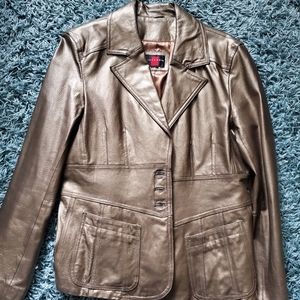 Leather blazer/jacket